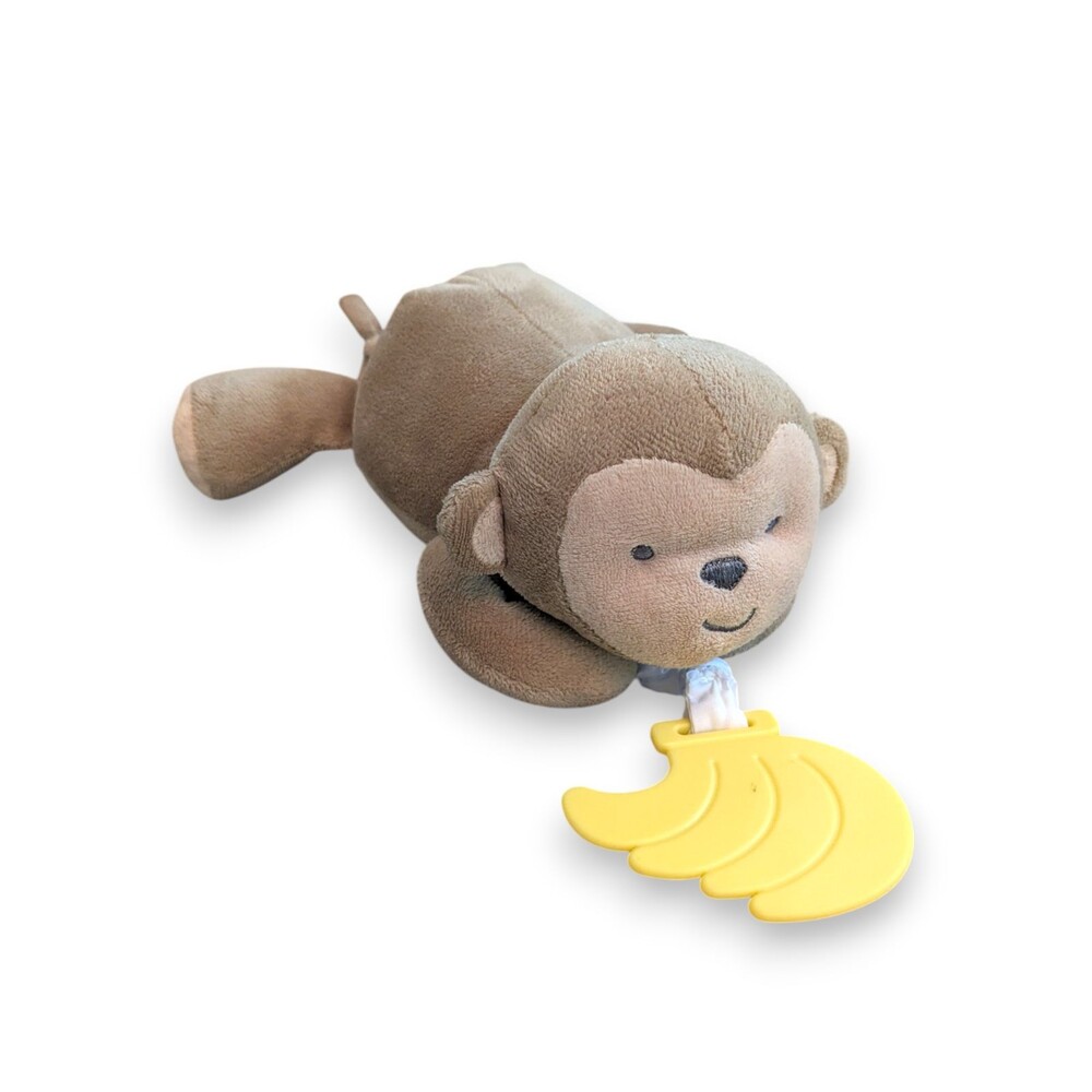 Carter's Child‎ of Mine Lullaby Musical Monkey Stuffed Animal Pull Toy Lovey 7''